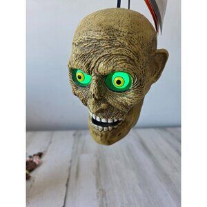 Vintage seasonal visions chattering zombie Halloween animated light up funny dec